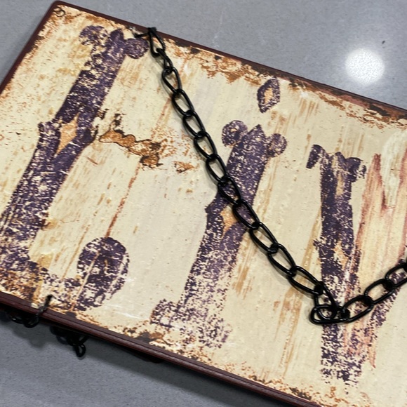 XL Metal Sign Wall Decor LIVE LIFE Anthropologie Crate & Barrel Pottery Barn 42” - Picture 10 of 12